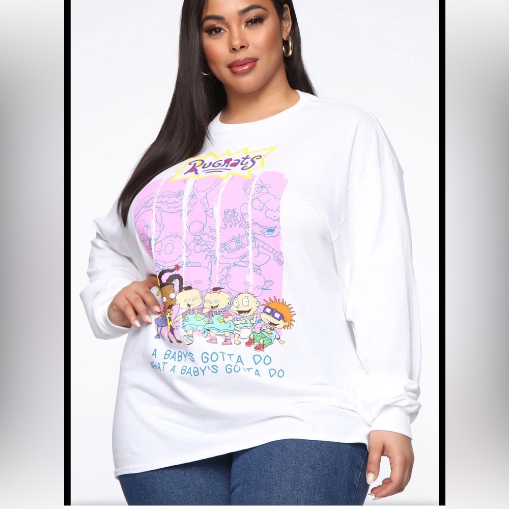 Long sleeve graphic t shirt